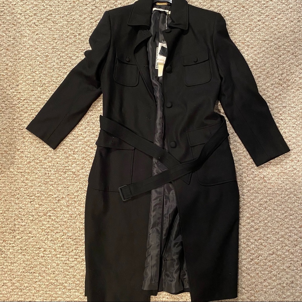Angelica L. Vintage Wool Blend Lined jacket